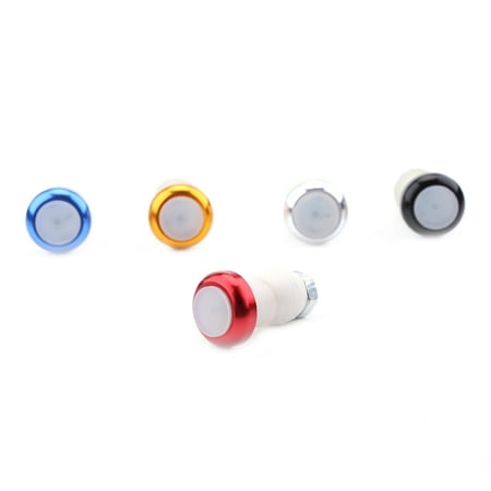 2pcs 5 Couleurs guidon de vélo Grips 2 Modes Turn Signal Indicator Warning Light